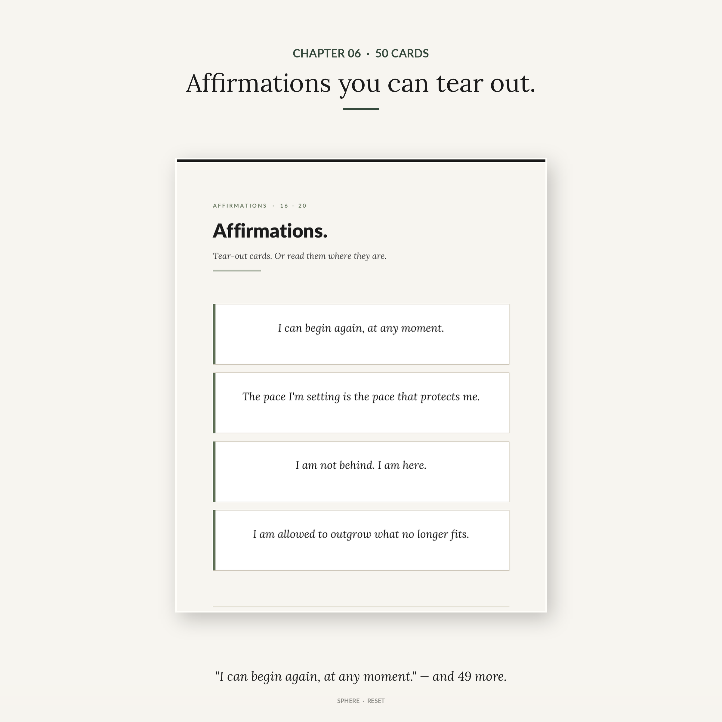 RESET — 30-Day Self-Care Toolkit | Printable PDF Workbook for Overwhelm, Stress & Burnout Recovery